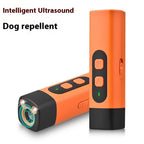 Ultrasonic Dog Bark Stopper with LED Flashlight