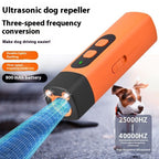 Ultrasonic Dog Bark Stopper with LED Flashlight