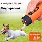 Ultrasonic Dog Bark Stopper with LED Flashlight