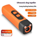 Ultrasonic Dog Bark Stopper with LED Flashlight
